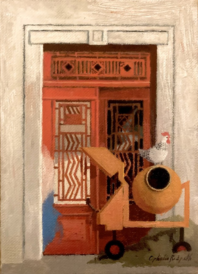 Red door