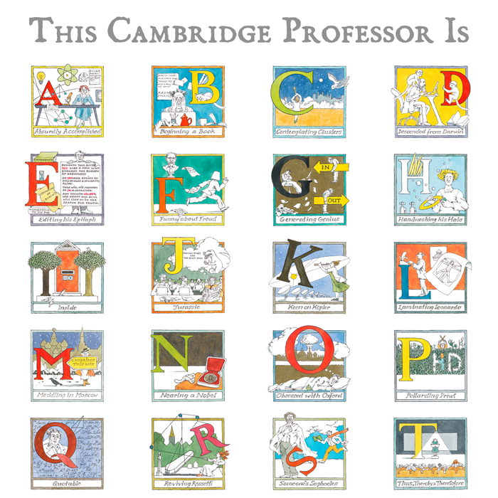 An ABC of Cambridge Professors - full alphabet